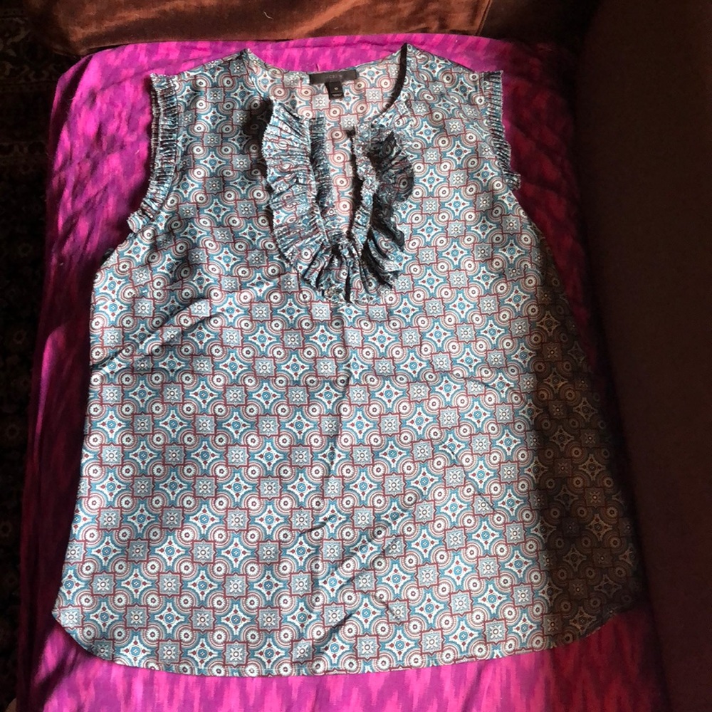 🌞❤️Silk Blouse! Stunning J. Crew Top!!